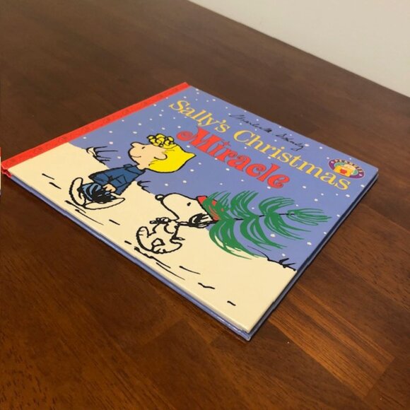 Sally’s Christmas Miracle Peanuts Hardcover Vintage Book - Picture 3 of 13